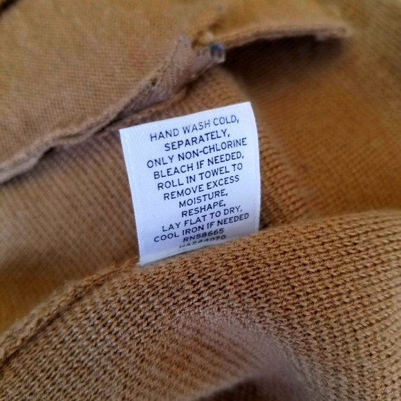 HALOGEN Double Breasted Knit Cardigan Sweater, S - Picture 5 of 5